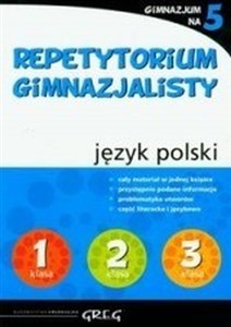 Picture of Repetytorium gimnazjalisty język polski