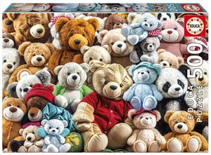 Picture of Puzzle 500 Pluszowe misie