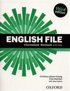 Picture of English File Intermediate Workbook with Key