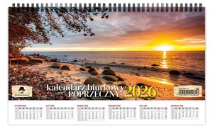 Picture of Kalendarz 2026 Biurkowy poziomy tygodniowy KBP-V mix