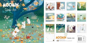Obrazek Kalendarz 2026 ścienny kwadrat Muminki