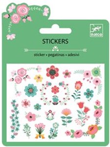 Picture of Naklejki brokatowe z kwiatowymi motywami