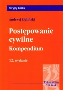 Picture of Postępowanie cywilne Kompedium