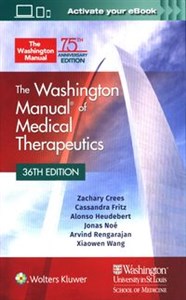 Picture of The Washington Manual of Medical Therapeutics Thirty-sixth edition