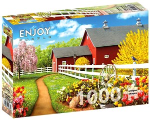 Obrazek Puzzle 1000 Wiosenny poranek
