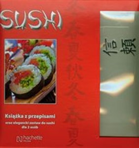 Obrazek Sushi Książka z przepisami oraz elegancki zestaw do sushi dla 2 osób