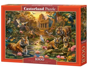 Obrazek Puzzle 1000 Tigers Paradise