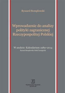 Obrazek Wprowadzenie do analizy polityki zagranicznej Rzeczypospolitej Polskiej