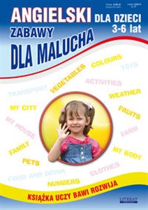 Picture of Angielski dla dzieci 3-6 lat Zabawy dla malucha
