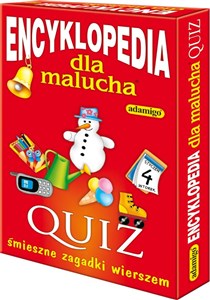 Obrazek Encyklopedia dla malucha Quiz śmieszne zagadki wierszem