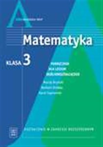 Picture of Matematyka 3 Podręcznik Liceum Zakres rozszerzony