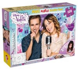 Obrazek Puzzle dwustronne Maxi Violetta 108