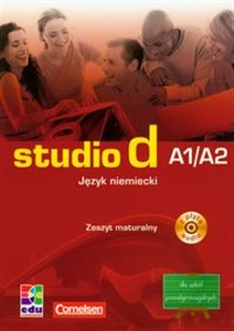 Picture of Studio d A1/A2 język niemiecki zeszyt maturalny z płytą CD Szkoły ponadgimnazjalne
