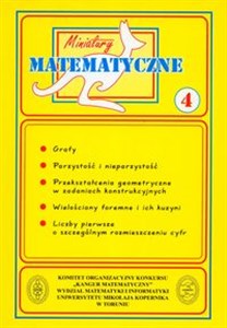 Picture of Miniatury matematyczne 4 Grafy Gimnazjum