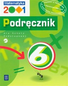 Picture of Matematyka 2001 6 Podręcznik z płytą CD Szkoła podstawowa