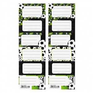 Obrazek Naklejki na zeszyt Football (25szt)