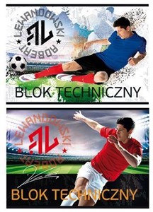 Picture of Blok techniczny A4/10K Robert Lewandowski (10szt)