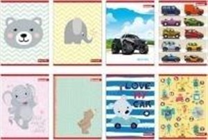 Obrazek Zeszyt A5/16k kratka MIX (20szt)