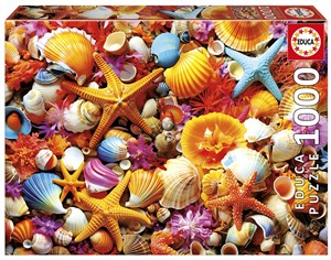 Picture of Puzzle 1000 Kolorowe Muszelki 113407