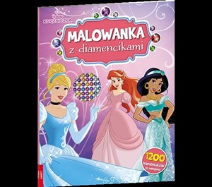 Picture of Disney księżniczka. Malowanka z diamencikami DKO-9104