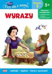 Picture of Disney Ucz się z nami Wyrazy Poziom 2 UDB-5 Księżniczka. 5+