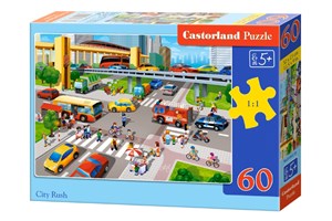 Picture of Puzzle City Rush 60 B-066131