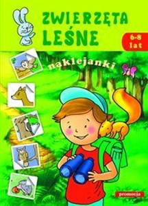 Obrazek Zwierzęta leśne 6-8 lat Naklejanki