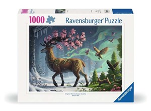 Obrazek Puzzle 1000 Wiosenny jeleń