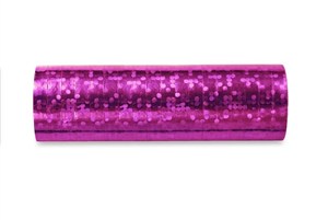 Obrazek Serpentyny holograficzne różowy 3,8m 18szt