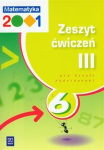 Picture of Matematyka 2001 6 Zeszyt ćwiczeń część 3 Szkoła podstawowa