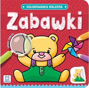 Obrazek Zabawki kolorowanka malucha