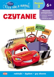 Picture of Disney Ucz się z nami Czytanie Poziom 3 UDB-7 Auta 6+