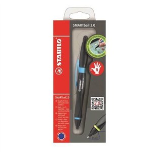 Obrazek Długopis/Rysik Smartball czarny/niebieski STABILO