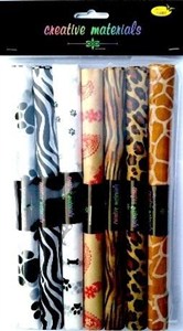 Obrazek Bibułki satynowe z nadrukiem 25x37cm 7szt