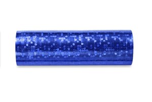 Obrazek Serpentyny holograficzne niebieski 3,8m 18szt