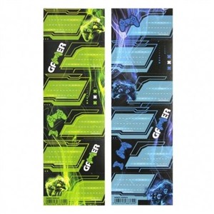 Picture of Naklejki na zeszyt Gaming (25szt)