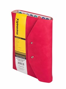 Picture of Organizer budżetownik 2026 B6 malinowy nubuk