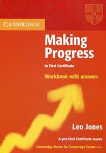 Picture of Making Progress to First Certificate Workbook with Answers