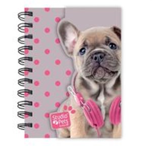 Obrazek Notes na spirali A6 Studio Pets