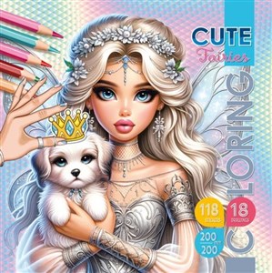 Picture of Kolorowanka z naklejkami 200x200 Urocze wróżki