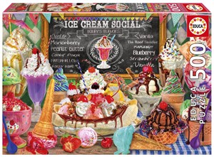 Obrazek Puzzle 500 Lodziarnia 113401