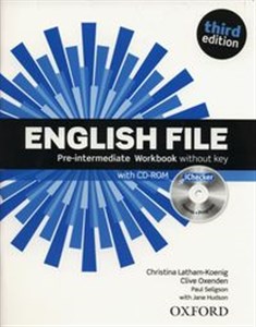 Obrazek English File Pre-Intermediate Workbook + iChecker CD