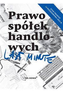 Picture of Last Minute Kodeks spółek handlowych 10/22