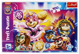 Picture of Puzzle Psi Patrol Poznaj Mighty Pups 100