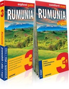 Picture of Rumunia explore! guide 3w1: przewodnik + atlas + mapa