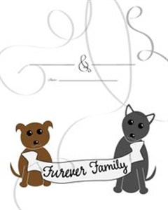 Obrazek Wedding Guest Book for Dog Lovers Dog Wedding Guest Book