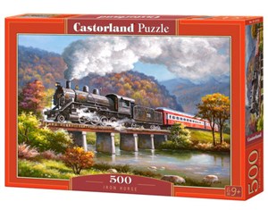 Obrazek Puzzle Mill by the Pond 500