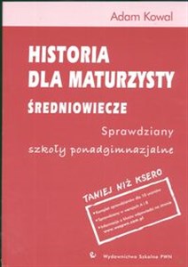 Picture of Historia dla maturzysty Średniowiecze Sprawdziany Szkoła ponadgimnazjalna