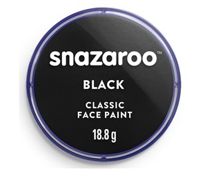 Obrazek Farba do twarzy czarna 18ml