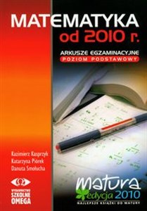 Picture of Matematyka od 2010 roku poziom podstawowy Arkusze egzaminacyjne Szkoła ponadgimnazjalna
